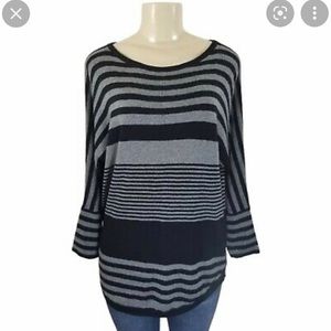 Market & Spruce Light Weight Striped Sweater XL